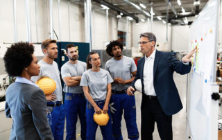 réunion équipe de maintenance